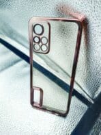 Redmi Note 11T 5G back cover CD Chrome transparent with camera lens protection