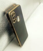 Samsung Galaxy M31 Back Cover Or Case 6d Chrome Golden Edge