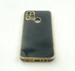 Samsung Galaxy M31 Back Cover Or Case 6d Chrome Golden Edge - Image 3