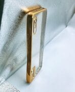 Redmi 9A/9i/9AT Clear Case [CD Chrome] - Golden Edge, Camera Protection, Transparent - Image 2