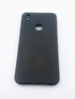 Vivo V9/Y85 back cover Silicone Soft Black Colour - Image 3