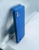 Realme C11 2021 Back Cover Silicone Soft Blue Colour - Image 2