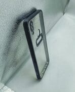 Vivo V9/Y85/V9 Youth/Y89 Back Cover CD Chrome Transparent With Camera Lens Protection Black Edge - Image 2