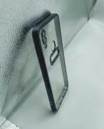 Vivo V9/Y85/V9 Youth/Y89 Back Cover CD Chrome Transparent With Camera Lens Protection Black Edge - Image 2