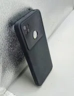 Mi 10A Back Cover Soft With Camera Lens Protection Black Colour - Image 2