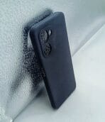 Realme C33 Back Cover Silicone Soft Black Colour - Image 2