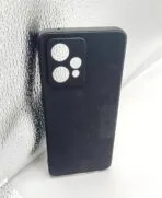 Realme 9 Pro+ Back Cover Silicone Soft Black Colour