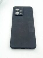 Realme 9 Pro+ Back Cover Silicone Soft Black Colour - Image 2