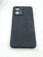 Realme 9 Pro+ Back Cover Silicone Soft Black Colour - Image 2