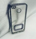 Redmi 4X Back Cover CD Chrome Transparent With Camera Lens Protection Black Edge