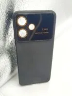 Redmi 12 5G Back Cover With Camera Lens Protection Black Colour Soft