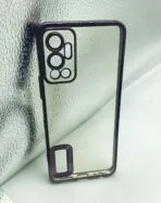 Infinix HOT 12 Back Cover CD Chrome Transparent With Camera Lens Protection