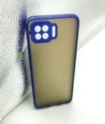 Oppo F17 Back Cover Smoke Blue Edge