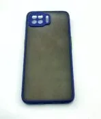 Oppo F17 Back Cover Smoke Blue Edge - Image 3