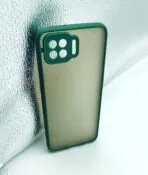 Oppo F17 Back Cover Smoke Green Edge