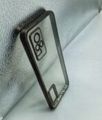 Vivo Y73 4G/V21E 4G Back Cover CD Chrome Transparent With Camera Lens Protection Black Edge - Image 2