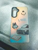 Samsung Galaxy M54 5G Back Cover Colour Changing Dog Image Casetify - Image 2