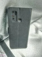 Vivo Y30 Flip Cover Black TDM - Image 2
