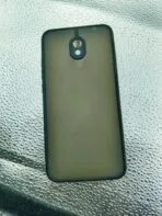 Redmi 8A Back Cover Smoke Black Colour Buy Now - Image 2