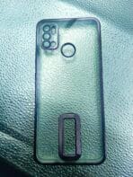 Tecno Spark 6 Air back cover CD Chrome transparent with camera lens protection - Image 2