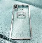 Vivo Y91/Y93/Y95 back cover CD Chrome transparent with camera lens protection pink edge - Image 2