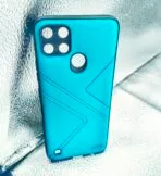 Realme C21Y/C25Y Back Cover Soft VOIK Green Colour