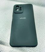 Vivo Y75/Y55 5G Back Cover Silicone Soft Black Colour - Image 2