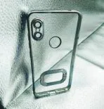 Mi Redmi Note 6/6Pro back cover CD Chrome transparent with camera lens protection silver edge