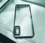 Redmi 9A/9i/9AT back cover CD Chrome transparent with camera black edge - Image 2