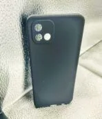 Oppo A16K Back Cover Silicone soft Black Colour