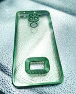 Redmi Note 9 4G back cover CD Chrome golden edge colour - Image 2