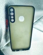 Infinix Hot 8/X650 back cover Smoke Black Colour