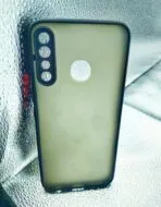 Infinix Hot 8/X650 back cover Smoke Black Colour