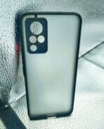 Vivo V21 back cover Smoke Black Colour
