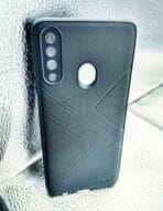 Samsung A20S back cover Soft black Colour Voik