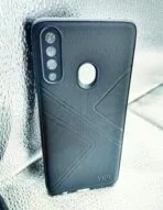 Samsung A20S back cover Soft black Colour Voik