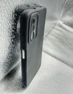 Redmi 9 Power back cover Silicone soft Black Colour - Image 2