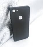 Vivo Y81/Y83 back cover Silicone Soft Black Colour