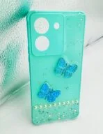 Vivo Y36 5G Back Cover or Case For Girls Beautiful Butterfly Design Ladies Back Cover - Image 2