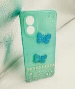 Oppo A38 Back Cover or Case For Girls Beautiful Butterfly Design Ladies Back Cover - Image 2