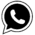WhatsApp icon contact us page