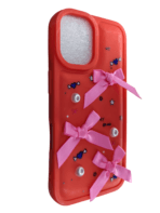 iPhone 16 Luxury Soft Silicone Phone Case Red - Image 3