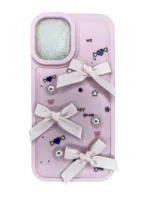 iPhone 16 Luxury Soft Silicone Phone Case Pink