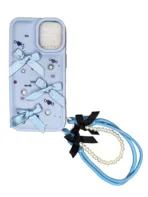 iPhone 16 Premium Shockproof Soft TPU Protective Back Cover Case Light Blue - Image 2