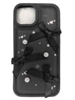 iPhone 15 Luxury Soft Silicone Protective Case Black