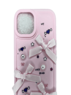 iPhone 15 Luxury Soft Silicone Protective Case Pink - Image 3