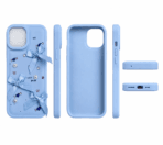 iPhone 15 Luxury Soft Silicone Protective Case Light Blue - Image 2