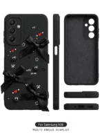 Samsung Galaxy A36 5G Luxury Protective Phone Case Black - Image 2