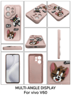 Vivo V60 5G Premium Slim Fit Back Cover Cream - Image 2